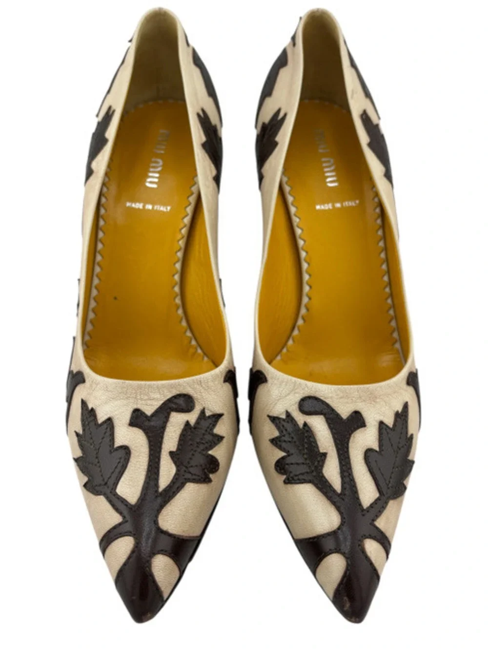 Miu Miu Vintage Leather Pumps